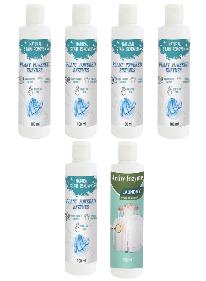 مجموعة مزيل بقع توفوس للقمصان (عبوة من 5 قطع) ومزيل بقع الفستق | محلول تنظيف متعدد الأسطح للملابس والأقمشة والمفروشات (100 غرام لكل عبوة) - Image 1